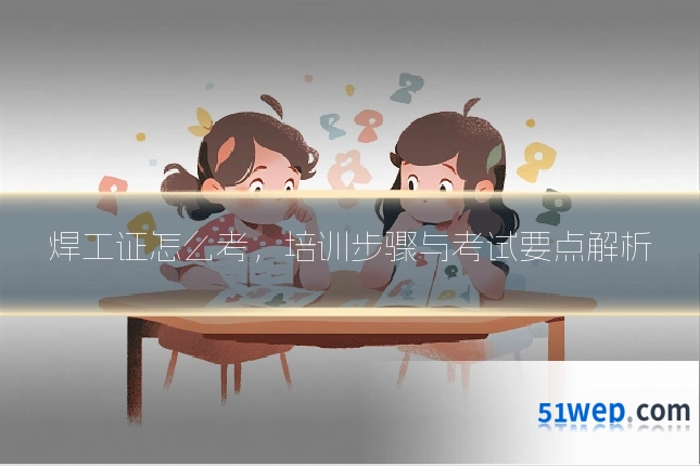 焊工证怎么考,培训步骤与考试要点解析