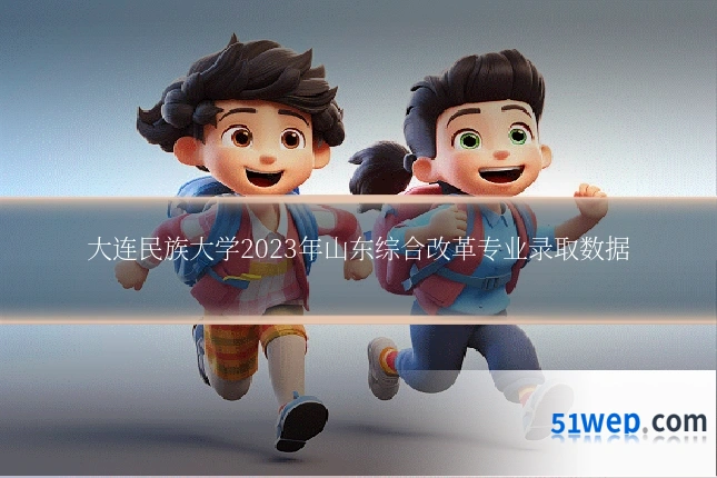 大连民族大学2023年山东综合改革专业录取数据