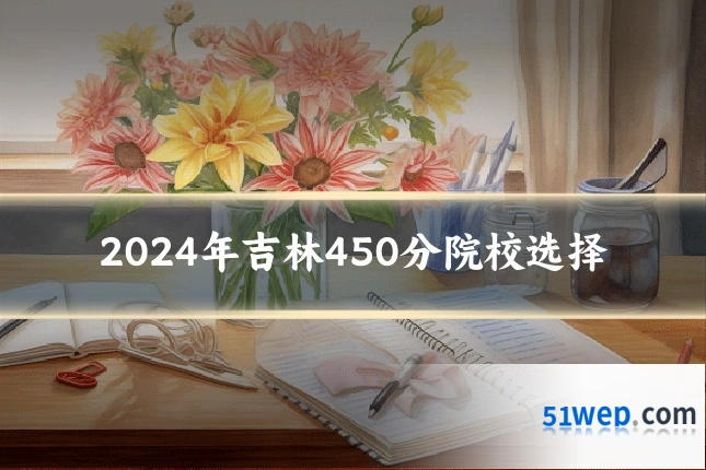 2024年吉林450分院校选择