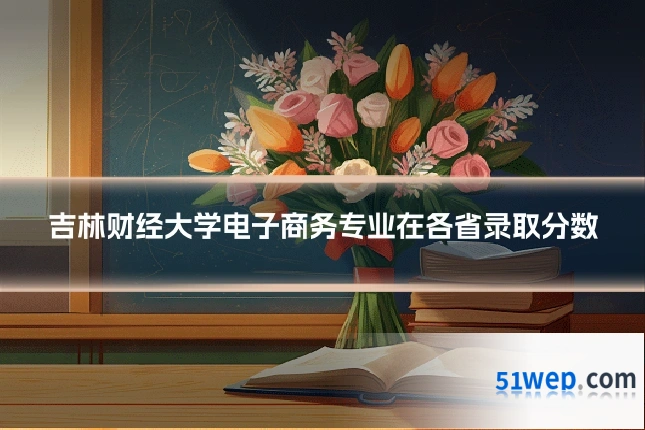 吉林财经大学电子商务专业在各省录取分数