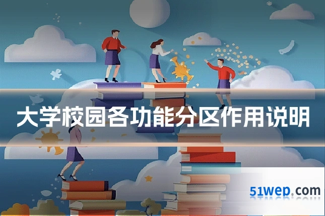 大学校园各功能分区作用说明