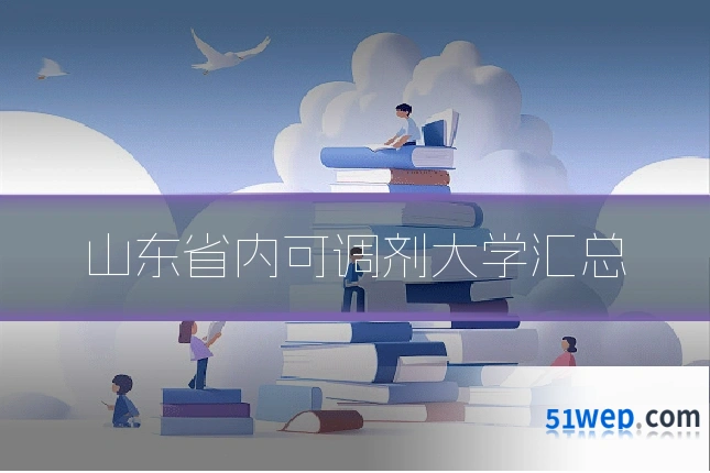 山东省内可调剂大学汇总