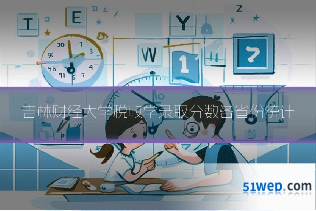 吉林财经大学税收学录取分数各省份统计