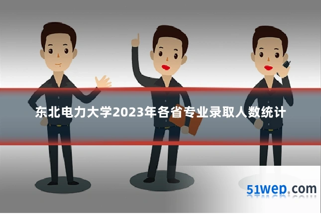 东北电力大学2023年各省专业录取人数统计
