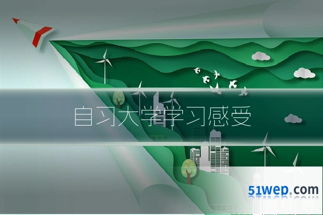自习大学学习感受