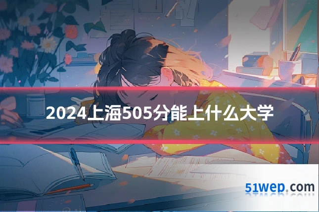 2024上海505分能上什么大学