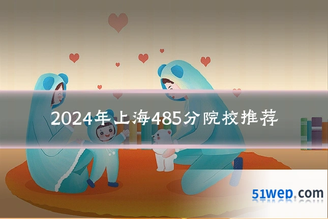 2024年上海485分院校推荐