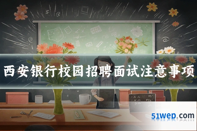 西安银行校园招聘面试注意事项