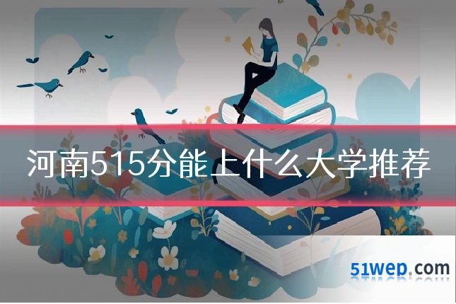 河南515分能上什么大学推荐