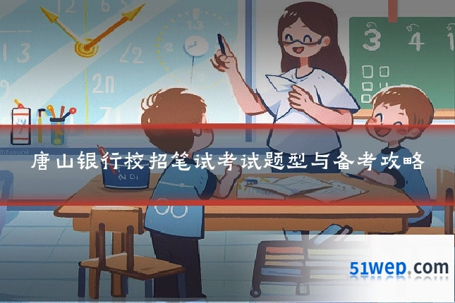 唐山银行校招笔试考试题型与备考攻略