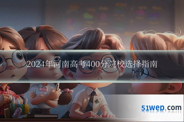 2024年河南高考400分院校选择指南