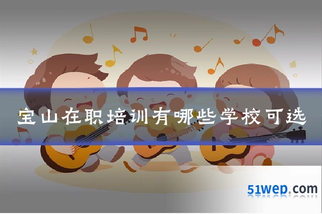 宝山在职培训有哪些学校可选