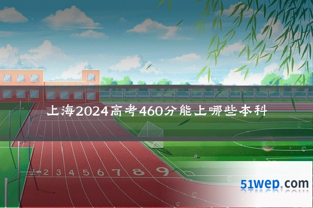 上海2024高考460分能上哪些本科