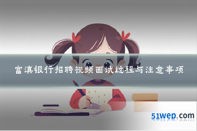 富滇银行招聘视频面试过程与注意事项
