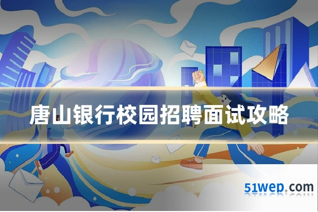 唐山银行校园招聘面试攻略