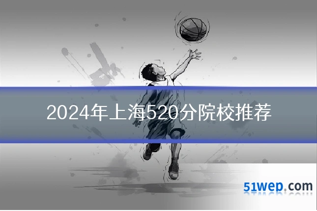 2024年上海520分院校推荐