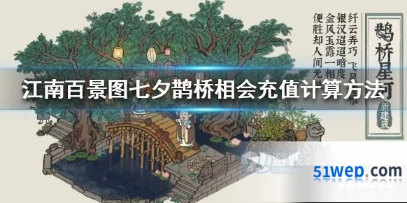 江南百景图鹊桥星河充值规则详解
