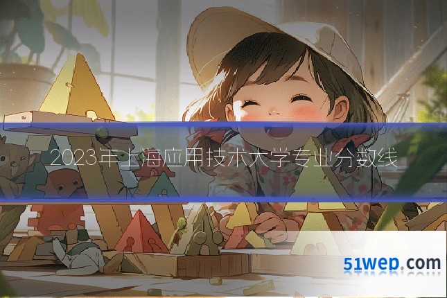 2023年上海应用技术大学专业分数线