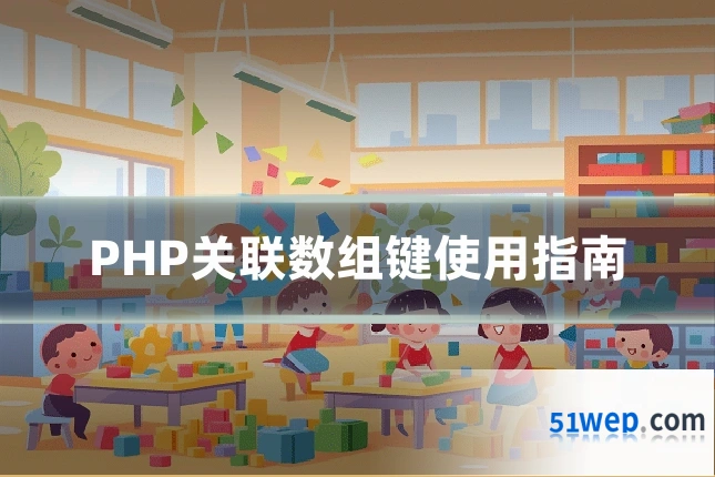 PHP关联数组键使用指南