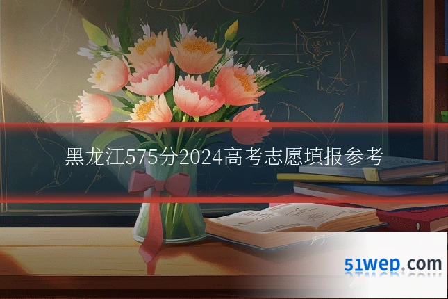 黑龙江575分2024高考志愿填报参考