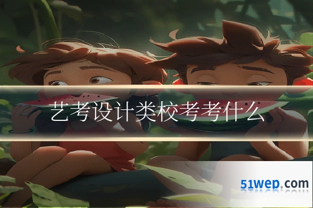 艺考设计类校考考什么