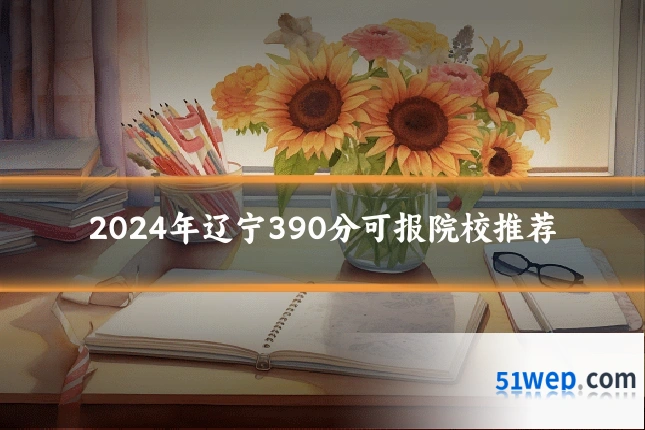 2024年辽宁390分可报院校推荐