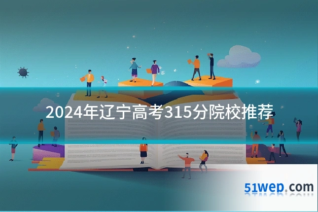 2024年辽宁高考315分院校推荐