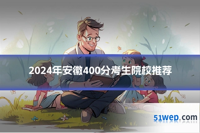 2024年安徽400分考生院校推荐