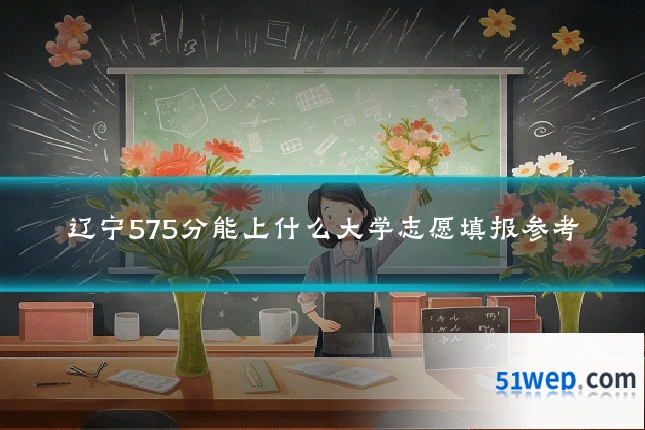 辽宁575分能上什么大学志愿填报参考