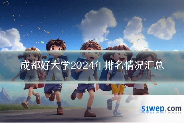 成都好大学2024年排名情况汇总