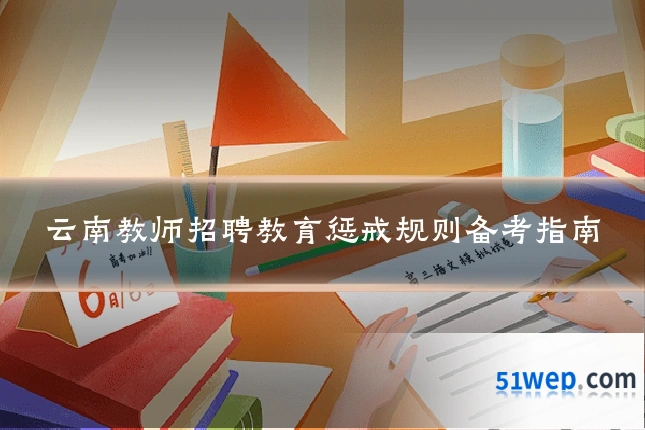 云南教师招聘教育惩戒规则备考指南
