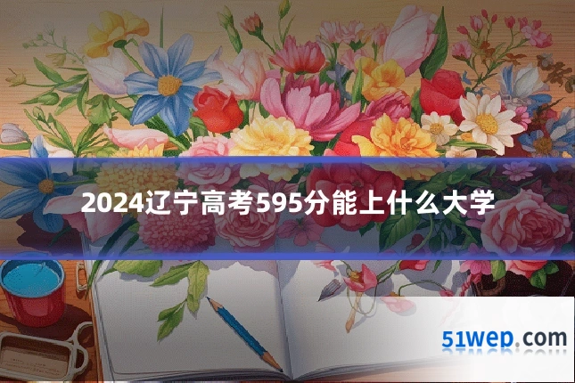 2024辽宁高考595分能上什么大学