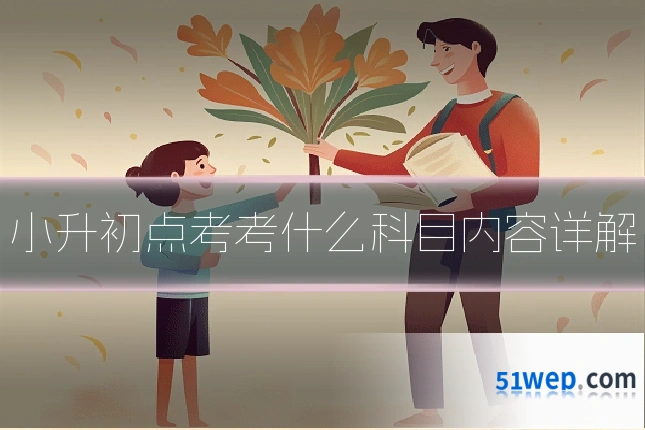 小升初点考考什么科目内容详解