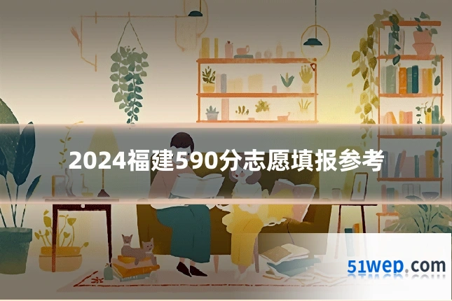 2024福建590分志愿填报参考