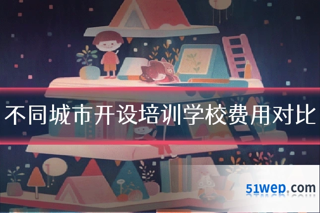 不同城市开设培训学校费用对比