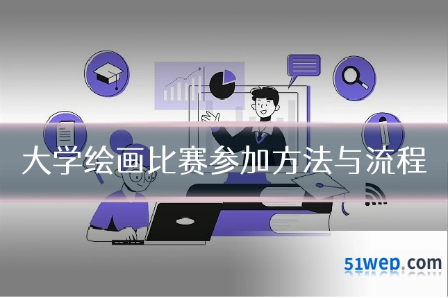大学绘画比赛参加方法与流程