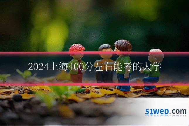 2024上海400分左右能考的大学