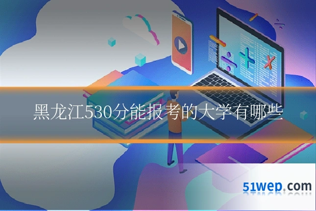 黑龙江530分能报考的大学有哪些