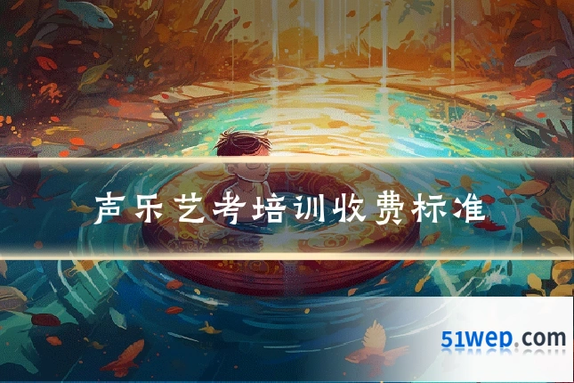 声乐艺考培训收费标准