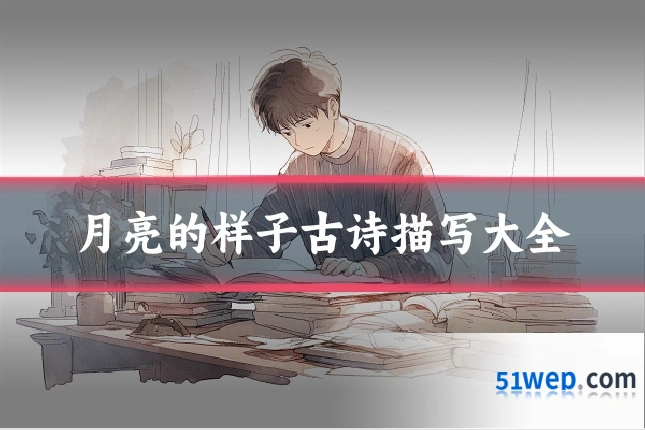 月亮的样子古诗描写大全