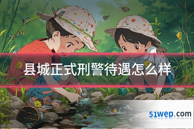 县城正式刑警待遇怎么样