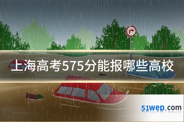 上海高考575分能报哪些高校