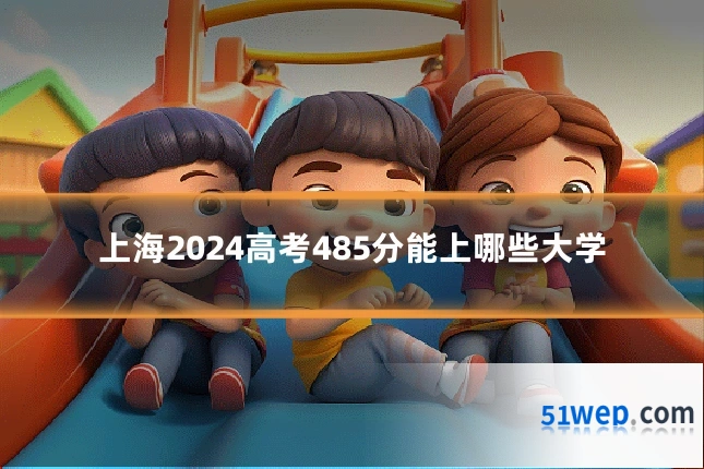 上海2024高考485分能上哪些大学