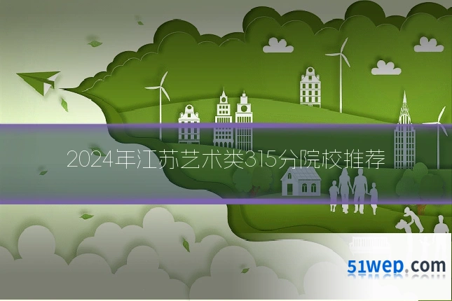 2024年江苏艺术类315分院校推荐