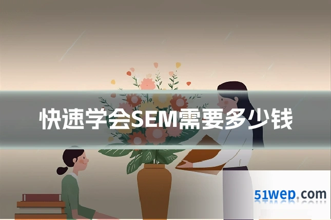 快速学会SEM需要多少钱