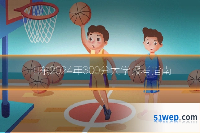 山东2024年300分大学报考指南