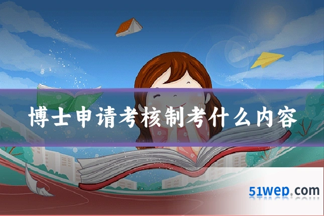 博士申请考核制考什么内容