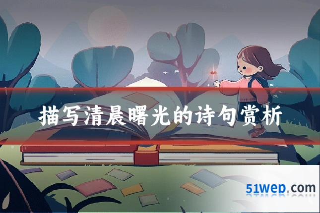 描写清晨曙光的诗句赏析