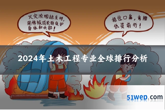 2024年土木工程专业全球排行分析