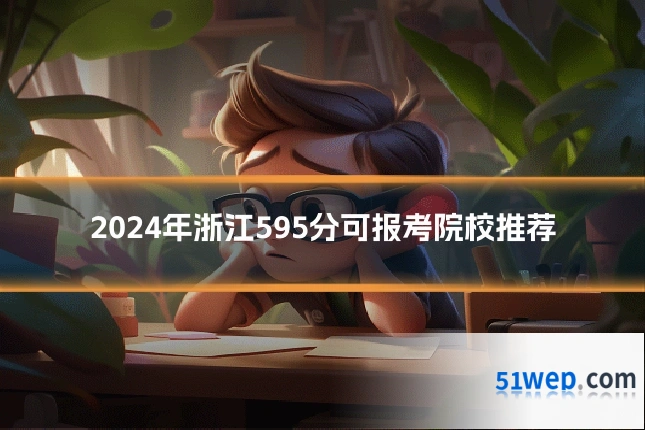 2024年浙江595分可报考院校推荐